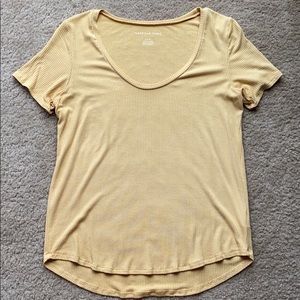 Yellow American Eagle Tee